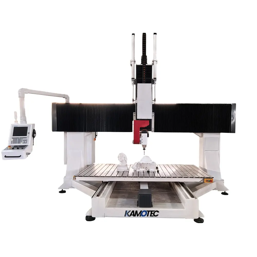 Đa chức năng 5 trục phụ kiện CNC Router dễ dàng hoạt động 1325 1530 CNC Router máy 5 trục gỗ/5 trục đá CNC Router