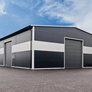 Panel <span class=keywords><strong>Alc</strong></span> ignífugo de gran envergadura, estructura de acero moderna prediseñada con viga en h para construcción de almacenes/talleres de granja urbana - Product Image 3