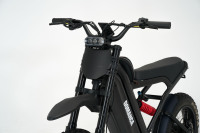Vélo électrique tout-terrain vintage à moteur puissant 1000W 1500W avec batterie lithium 25Ah 30Ah, moto électrique