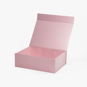 Toptan ısmarlama karton pembe nakliye manyetik kapatma hediye kutusu ambalaj toplu - Product Image 2