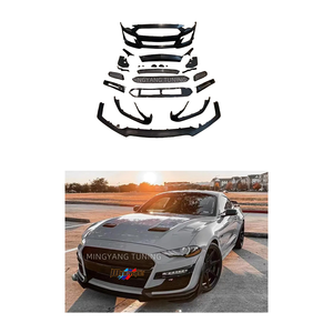 Kit de Conversión de Carrocería Mingyang Nuevo 2015-2016, Parachoques Delantero Facelift <span class=keywords><strong>Mustang</strong></span> GT500 con Orificios para Sensores de Asistencia de Estacionamiento, 1 Año de Garantía - Product Image 1