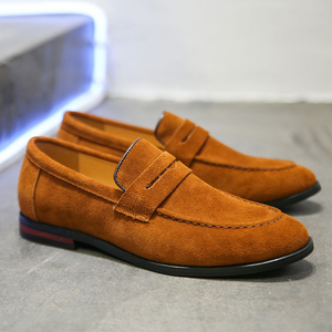 Mocasines de Cuero Genuino para Hombre, Mocasines de Terciopelo para Hombre, Zapatos de Vestir para Boda, Fiesta, Baile de Graduación - Product Image 5