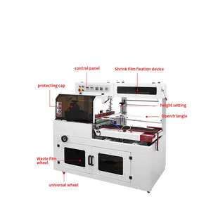 BF-750L Type Heat Sealer and Cutter Film Packager Side Sealing Heat <b>Shrinking</b> Fully Automatic Sealing and Cutting Machine - Product Image 3
