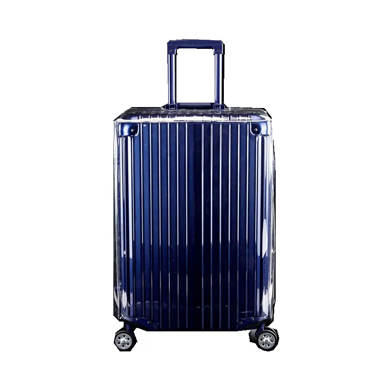旅行荷物バッグカバー防水透明PVC保護スーツケースカバー