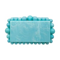 Acrylique femmes soirée pochettes luxe femme chaîne soirée et mariage sacs à main perlé en gros dames indien pochette