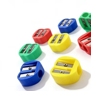 Taille-crayon double trou en forme de pomme, design le plus populaire 2026, taille-crayon mini briquet mignon pour cadeaux d'enfants - Product Image 2