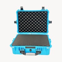 Boîte à outils robuste légère et étanche IP67 avec doublure en mousse EVA/PVC personnalisable, design portable et poignée