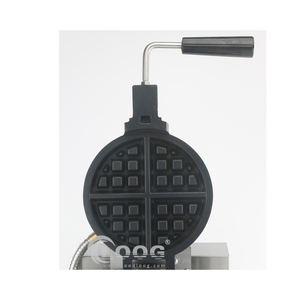 Commercio all'ingrosso 110V/220V commerciale doppio strato <span class=keywords><strong>Waffle</strong></span> macchina in acciaio inox elettrico rotante ristorante cucina attrezzature - Product Image 6