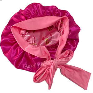 Bonnets à longues tresses personnalisables <span class=keywords><strong>avec</strong></span> logo, couvre-chefs, foulards carrés <span class=keywords><strong>en</strong></span> <span class=keywords><strong>soie</strong></span> satinée, taies d'oreiller et ensembles de durags - Product Image 5