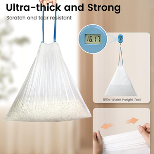 Sacchetti igienici all'ingrosso <span class=keywords><strong>per</strong></span> gatti, sacchetti <span class=keywords><strong>per</strong></span> la raccolta delle deiezioni fai-da-te, 3 rotoli di sacchetti <span class=keywords><strong>per</strong></span> la smaltimento dei rifiuti <span class=keywords><strong>per</strong></span> lettiera intelligente <span class=keywords><strong>per</strong></span> gatti - Product Image 3
