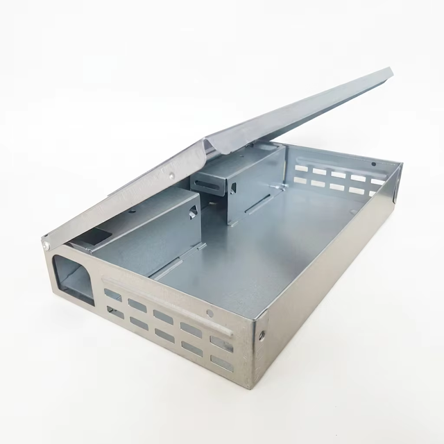 Galvanized Steel Multi-Catch Metal Mouse Trap for Indoor and Outdoor Mice Mole and Mouse Trap Multi Catch Rodent Control Box