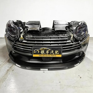 Kit de carrosserie avant d'occasion pour <span class=keywords><strong>Aston</strong></span> <span class=keywords><strong>Martin</strong></span> DB11 : Pare-chocs avant avec phares à LED, calandre à lattes, support de radiateur et coupe-nez – Pièces auto - Product Image 1