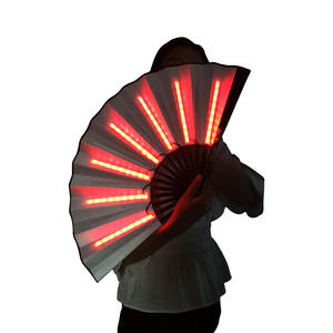 Ventilateur pliant lumineux Led <span class=keywords><strong>Rave</strong></span> pour DJ Night Club bar Party Dancing Performance - Product Image 6