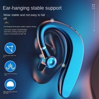 Écouteurs sans fil à oreille unique Casque réel sans fil LED JL Casque universel suspendu à l'oreille Sports Running Song Listening