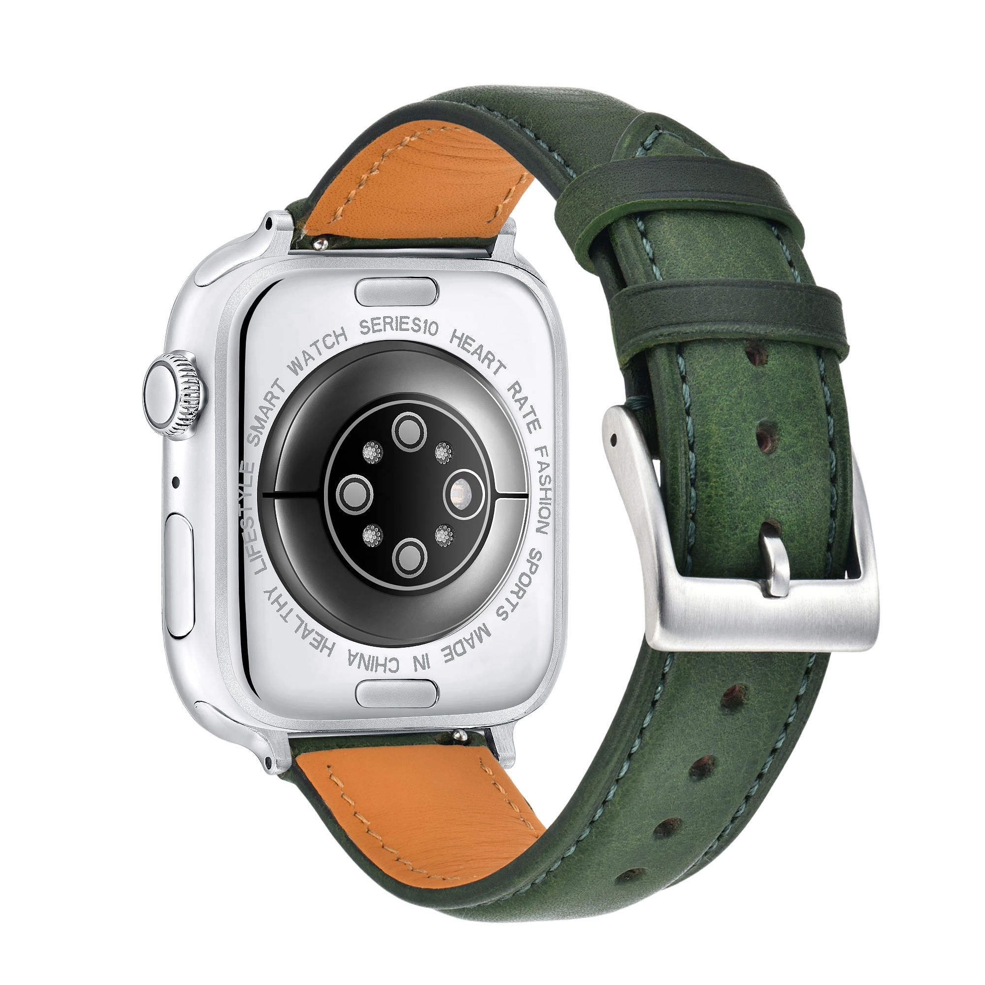 correas verdes para relojes inteligentes