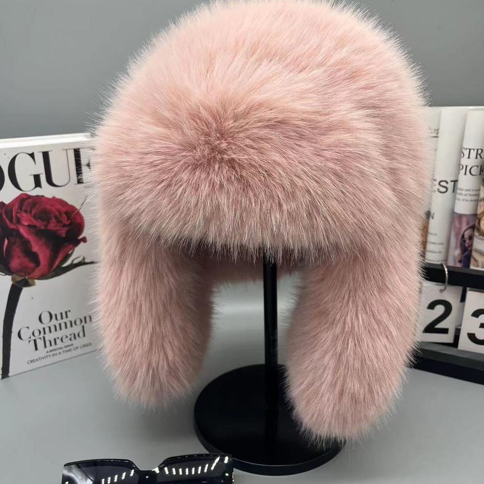 Fur Ski hat