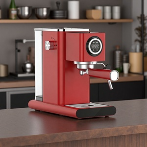 <span class=keywords><strong>Cafetera</strong></span> Eléctrica Automática de Alta Presión, Máquina de Espresso <span class=keywords><strong>Italiana</strong></span> con Sistema de Agua Caliente para Uso en Hoteles y Hogares - Product Image 1