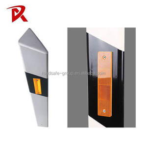 Poste Delimitador de Tráfico Flexible de PVC, Barrera de Seguridad Vial, Postes Reflectantes de Plástico para Guía de Carriles en Carreteras - Product Image 1