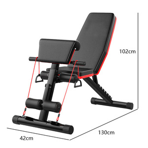 Home Multi-Functional Auxiliary Supine Board Fitness Chair Flying Bird Design <b>Dumbbell</b> Sit-Ups & Press Exercise Equipment - Product Image 3