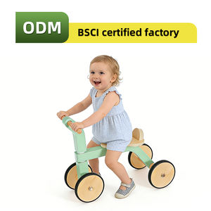 Nouveau Vélo d'équilibre en <span class=keywords><strong>bois</strong></span> durable 2026 pour tout-petits, mini-vélo d'apprentissage pour bébés, <span class=keywords><strong>tricycle</strong></span> sans pédales pour enfants, jouet à chevaucher pour garçons et filles - Product Image 1