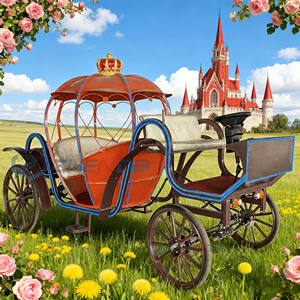 Chariot électrique <span class=keywords><strong>pas</strong></span> <span class=keywords><strong>cher</strong></span> en forme de citrouille, alliant tradition et modernité, offrant des options de personnalisation pour toutes les occasions - Product Image 1