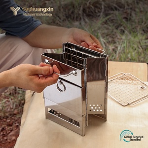 Yachuangxin Stainless Steel Foldable Outdoor Camping <b>Stove</b> For Cooking With Global Recycled Standard - Product Image 4