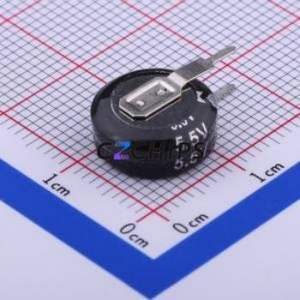 ตัวเก็บประจุ SCE5R5V334ซูเปอร์คาปาซิเตอร์ผ่านรู (THT) 0.33F -20% ~ + 80% 5V 8uA @ 24hrs - Product Image 2