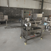 Machine automatique de fabrication de galettes de burger en acier inoxydable avec pompe à moteur et roulement pour poulet, poisson, bœuf et viande