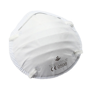 <span class=keywords><strong>Masque</strong></span> anti-poussière jetable <span class=keywords><strong>FFP2</strong></span> CE EN 149:2001 en forme de coupelle sans valve, <span class=keywords><strong>masque</strong></span> <span class=keywords><strong>FFP2</strong></span> CE 2163 pour ponçage de plaques de plâtre - Product Image 1