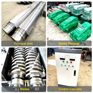 CE-zertifizierte große automatische Metall ballen pressen Kern komponente Alt metall reifen brecher Schredder Motor Motor Effiziente Reifens chredder - Product Image 6