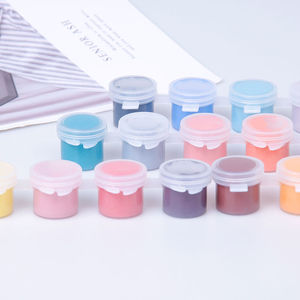 Pigmento Ceramico per Sottosmalto, Vernice per Ceramica, Smalto a Media Temperatura, 6 Strisce di Colori, Agente Concentrante, Corpo Verde - Product Image 2