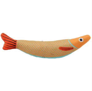 Auto-stimolante ecologico frutti di mare erba gatta giocattolo da masticare la noia che allevia i denti che digrignano il panno resistente al morso per animali domestici gatti giocattolo - Product Image 6