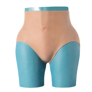 2CM Realistic Silicone Fake Buttocks <strong>Enhancing</strong> Life Buttocks <strong>Pants</strong> <strong>Bum</strong> Padded Panties Underwear For African Women - Product Image 2
