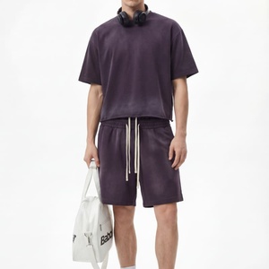 <span class=keywords><strong>T</strong></span>-shirt vierge personnalisé 100 % coton biologique épais, <span class=keywords><strong>T</strong></span>-shirts unis personnalisés, <span class=keywords><strong>T</strong></span>-shirt épais court - Product Image 5