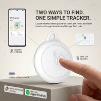 Traceur intelligent étanche IP67 avec contrôle par application pour objets anti-perte, clés, portefeuille, bagages de voyage, animaux de compagnie, voiture