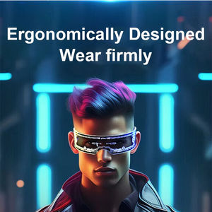 העליון אופנה 7-צבעים cyberpunk led משקפיים יצירתיים פסטיבל משקפי אור עבור הסיום & ramadan - Product Image 3