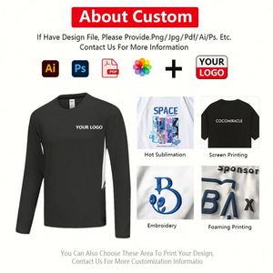 Camiseta Deportiva de Manga Larga para Hombre, Otoño, Nueva, de Secado Rápido, Tejido de Seda de Hielo de 180 Gramos, Agradable al Tacto, para Correr al Aire Libre - Product Image 2