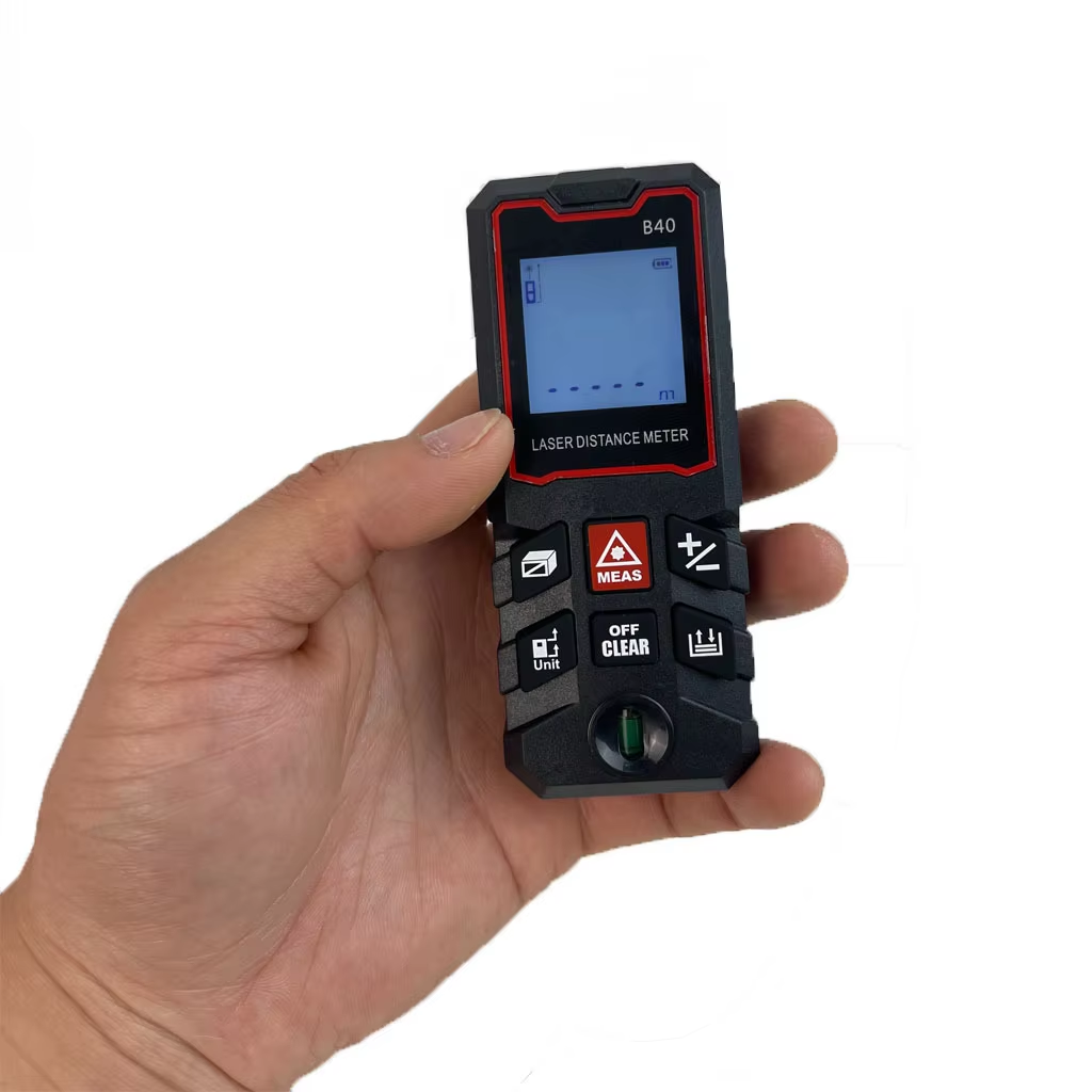 RICHMETERS Industrial Grade Digital Laser Measure Distance Meter and Multifunctional Laser Rangefinder