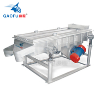 Industrielle hoch frequente lineare Vibrations sieb maschine Gips abscheider und Erz anwendung mit Kern motor komponenten
