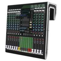 Console de mixage professionnelle 12 canaux, système audio complet, système de sonorisation extérieur