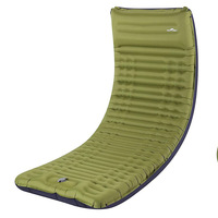 Matelas de camping ultra léger en TPU et nylon, imperméable et durable, avec pompe de gonflage intégrée, matelas gonflable compact pour le camping