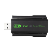Adaptador WiFi USB de 1300Mbps AC1300 WiFi 5 tarjeta de red Ethernet de doble banda 5G 2,4G USB3.0 Dongle para PC portátil WiFi receptor