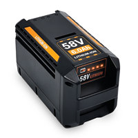 Penggantian Baterai 58V 4Ah 5Ah 6Ah untuk Gergaji Mesin Echo CCS-58V, Mesin Pemotong Rumput CLM-58V, AEG 58V ALT58BT ABL58JB, Baterai Perkakas Listrik