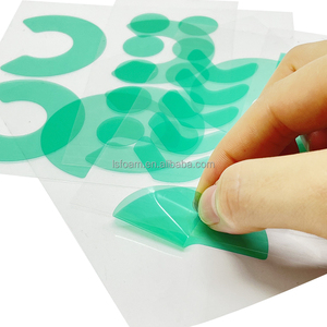 LS troquelado <span class=keywords><strong>Goldfinger</strong></span>, cinta adhesiva de aislamiento resistente a altas temperaturas de poliéster verde ámbar PI - Product Image 2