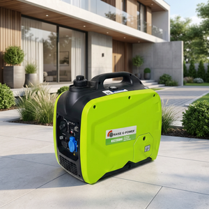 <span class=keywords><strong>Groupe</strong></span> <span class=keywords><strong>électrogène</strong></span> silencieux portable à essence 4 temps 79,7 cm³ <span class=keywords><strong>pour</strong></span> usage domestique, générateur <span class=keywords><strong>onduleur</strong></span> 1 kVA, démarrage électrique par lanceur 50/60 Hz - Product Image 1