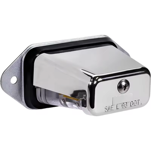 Chất lượng cao 2 Led Xe tải tấm giấy phép ánh sáng 2led Trailer tấm giấy phép ánh sáng với gắn khung - Product Image 4