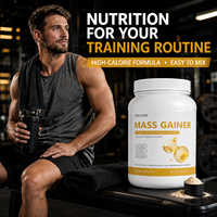 ODM OEM - Polvo de Proteína para Aumentar Masa Muscular, de Rápida Absorción, Sabor Vainilla, para Entrenamiento Diario
