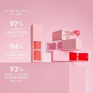 <b>Best</b> Lip Tint Oil Fruity Plumping Lip Care Gloss with Big Applicator <b>Wholesale</b> Colour Changing Private Label Lip Glow Oil - Product Image 6