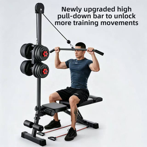 Multi Position Adjustable Heavy Duty Foldable Steel/PU Weight Training Bench for <b>Dumbbell</b> Press and Strength Workout - Product Image 3