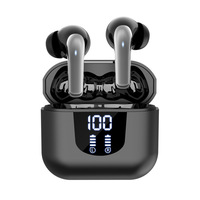 Nuevos Auriculares Inalámbricos con Pantalla Digital Transfronteriza, Sonido HD Dual, Diseño Intraural, Deportivos, de Larga Duración